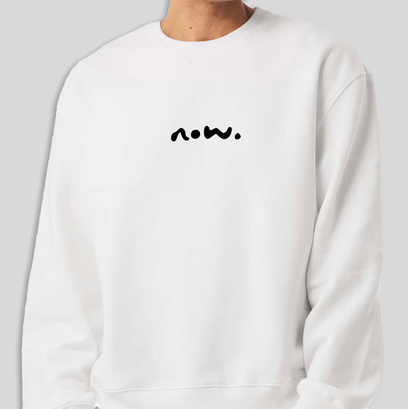 The Outlier Crewneck in Cloud