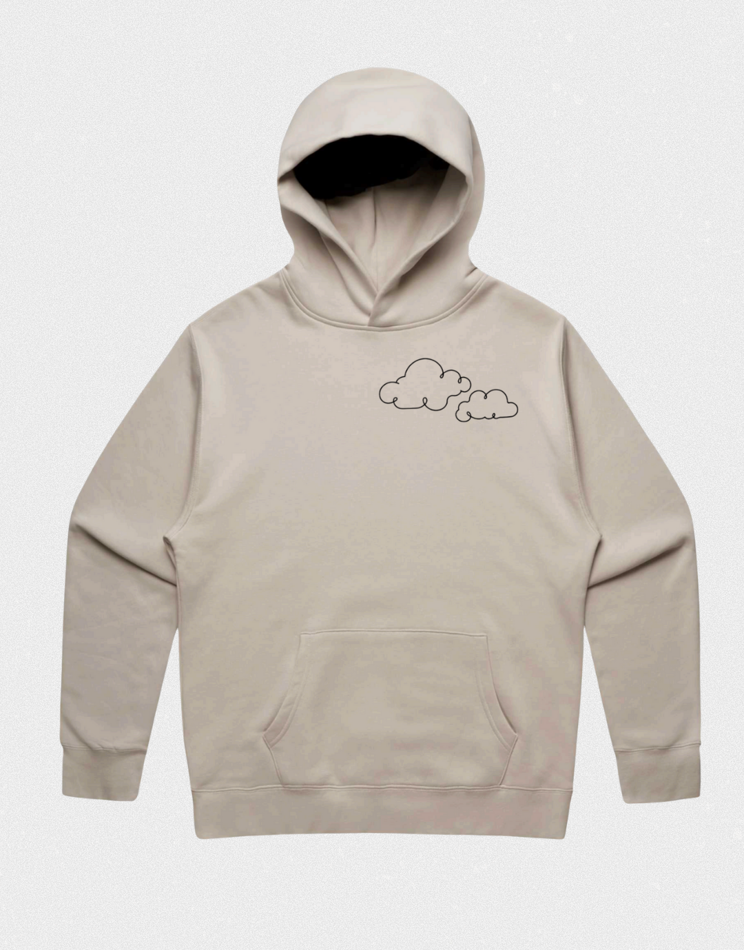 The Outlier Hoodie in Bone